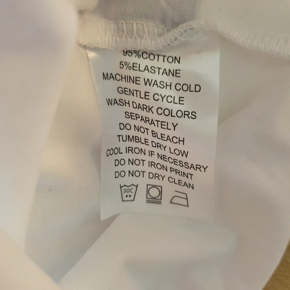 THE LITTLE HOMIE ACADEMY CREST TEE IN WHITE SIZE 0-3 MONTHS - Picture 4 of 7